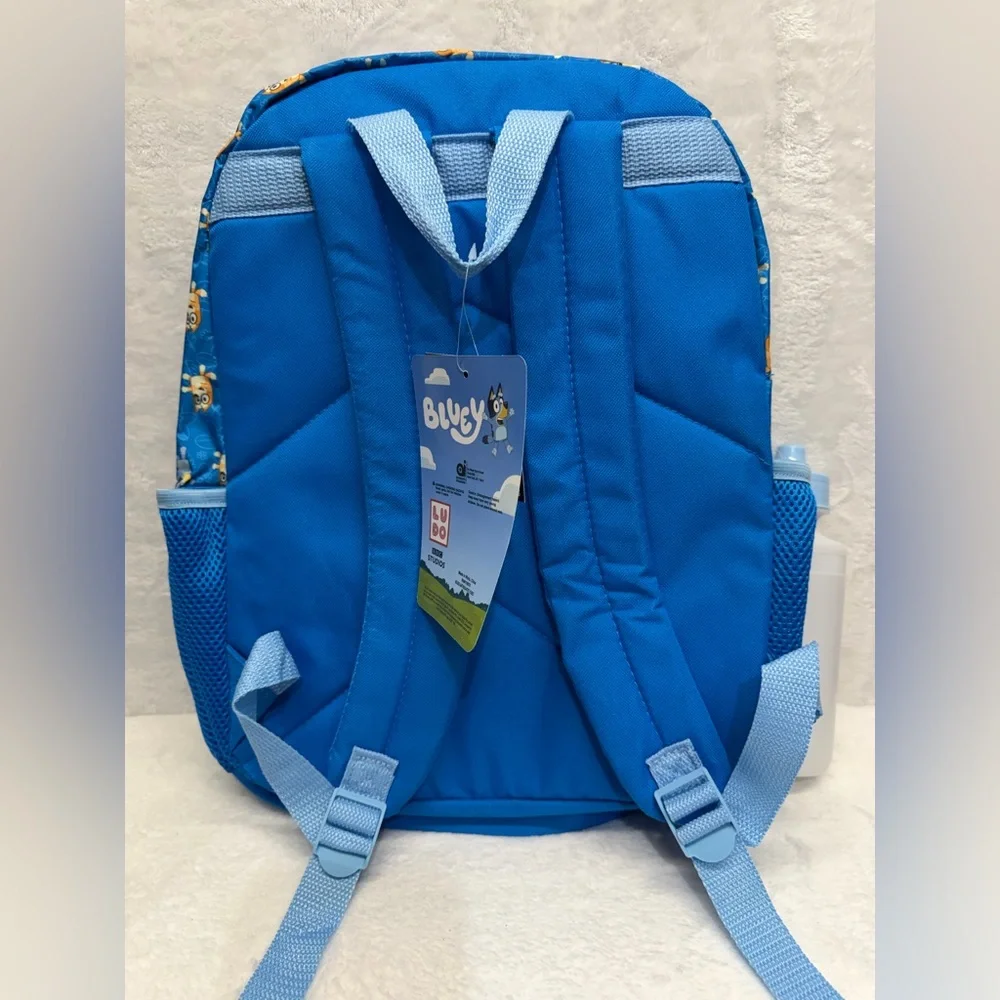 Bluey 5 Pc Backpack Set Kids School Bag Lunch Box Bottle Pencil Case